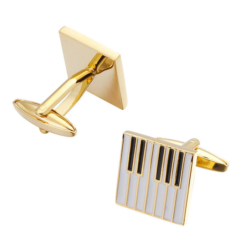 Beautiful Wedding decoration piano Cufflinks for Men