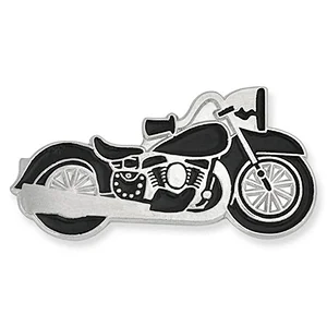 Hot selling cool motorcycle custom hard enamel lapel pins