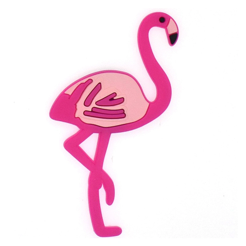 Wholesales Flamingos PVC Fridge Magnet