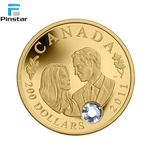 High level quality coins Factory custom gold plated coin