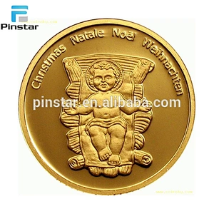 Factory Wholesale quality metal coins custom fake gold coins