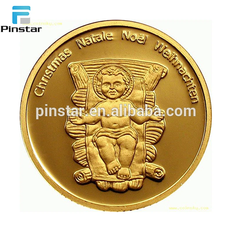 Factory Wholesale quality metal coins custom fake gold coins