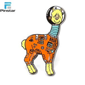 Hand Design Custom Magnetic Cartoon Hard Enamel Pin