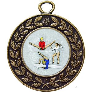 Custom Design Gold Medal Gymnastics Sports event Medal