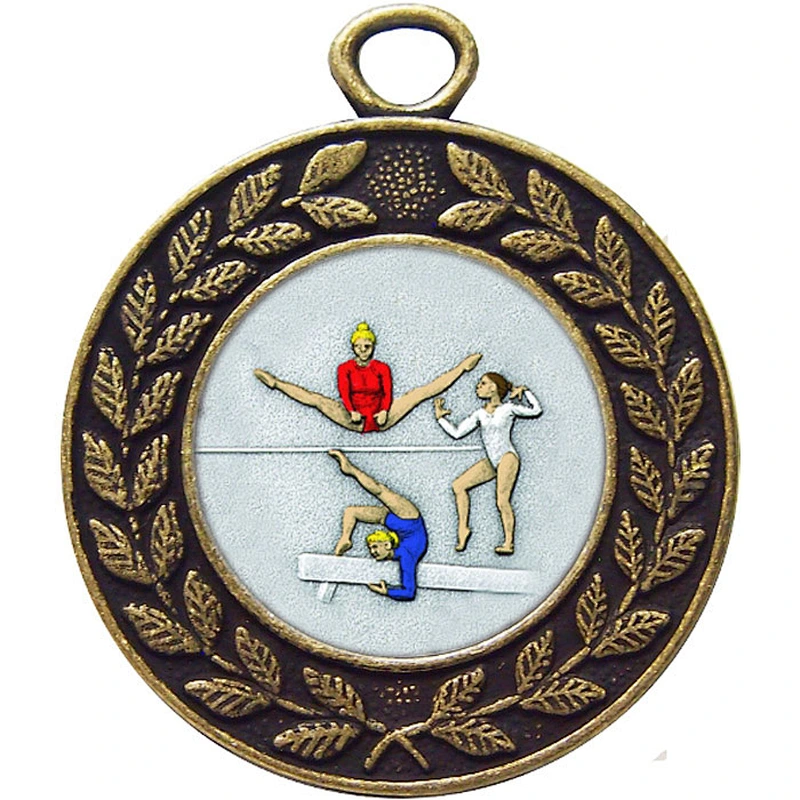 Custom Design Gold Medal Gymnastics Sports event Medal