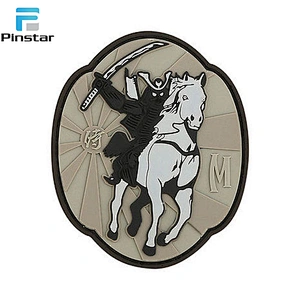 China Manufacture patches Wholesale pvc badge Custom rubber patch logo