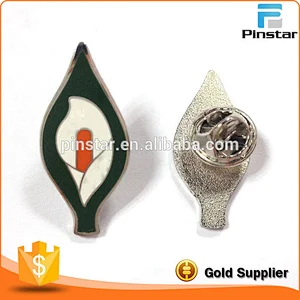 Factory Directly Making Metal Ireland Easter Gifts Lily Lapel Pin