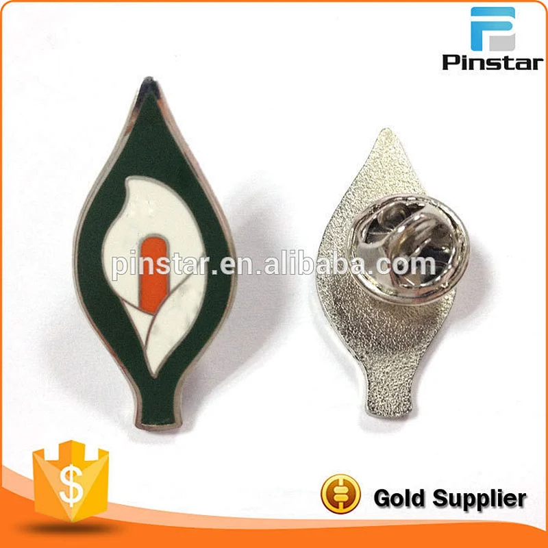 Factory Directly Making Metal Ireland Easter Gifts Lily Lapel Pin