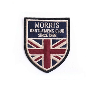 UK Flag Sew on Custom Logo Embroidery Patches Badge