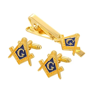 China manufacturer good quality masonic cufflinks