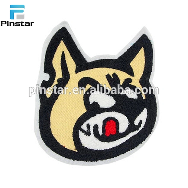 factory manufacture eye design custom embroidery patch
