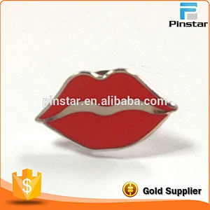 Custom Hard Enamel Metal Diamond Badge Lapel Pin