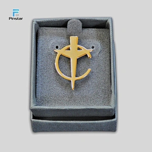 Accept small order create your own customized decorative metal arrow lapel pins