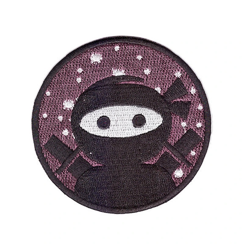 High quality bulk cool Japan ninja embroidery patch