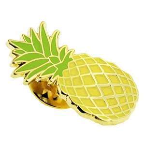Making Customized fruit banana Hard Enamel Pin Metal Badge