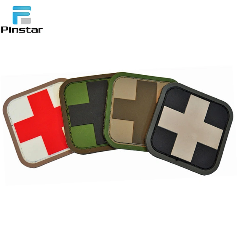 3D PVC Morale Tactical soft Rubber Custom PVC Patch