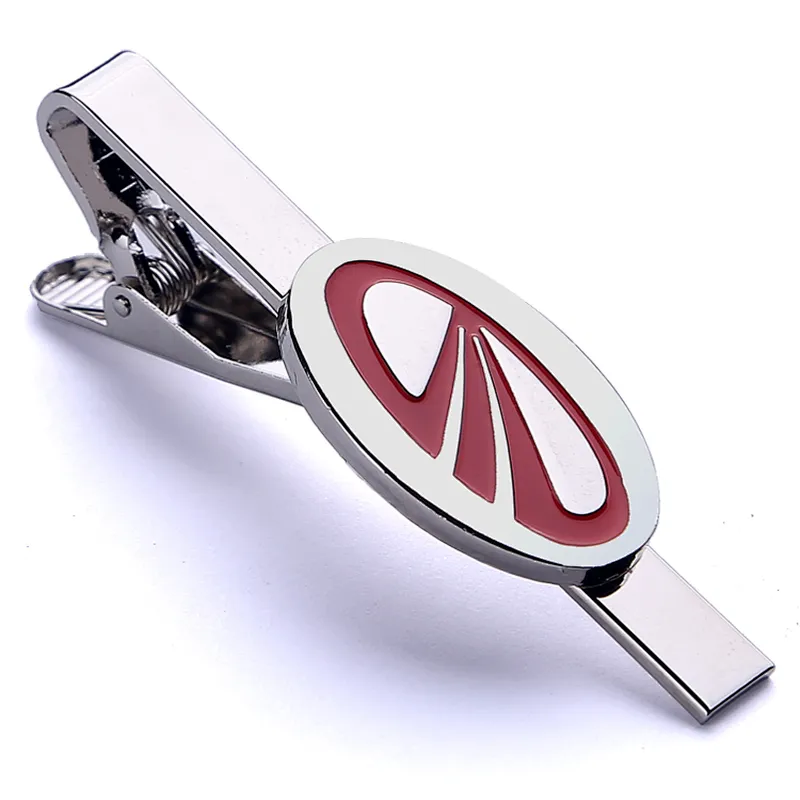 Good Price Fashion Engraved Gold/Silver Men Cufflink Tie Clip Set
