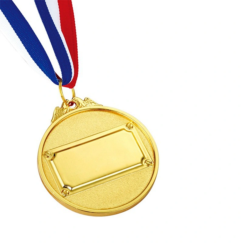 High quality custom design gold blank zinc alloy sports medal