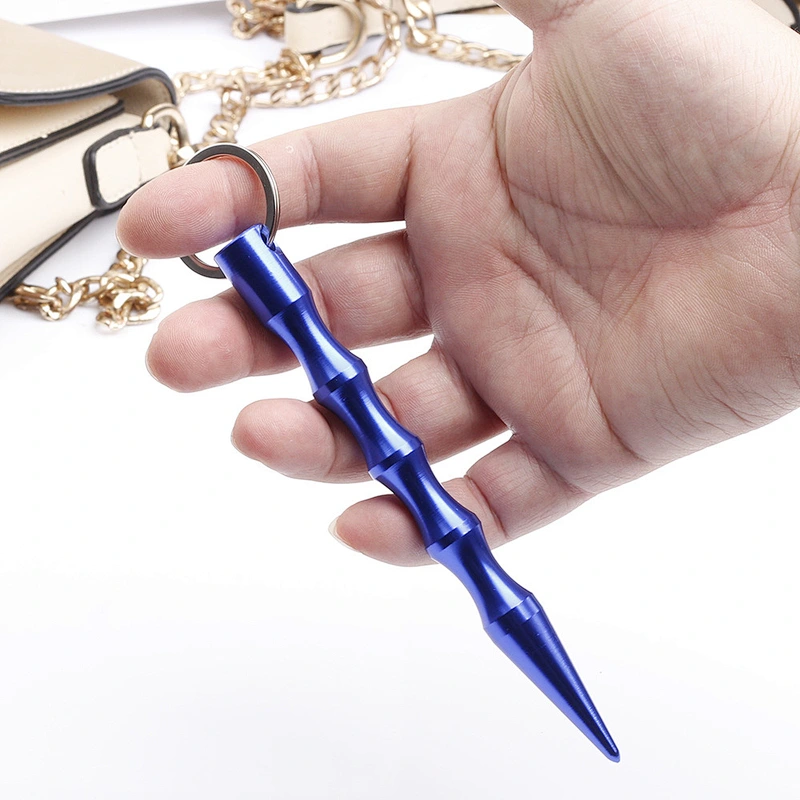 women tool portable products aluminum alloy Anti-Wolf self defense key chain keychain