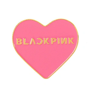 Custom Cute Lapel Pin KPOP Korean Idol Team Logo Enamel Metal Badge with Who Stick Lights Shape