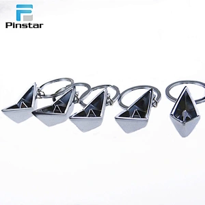 Hot selling china-made personalized 3d cool key keychain accessories