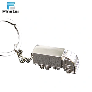 Customized unique design metal old type steam train shaped keychains