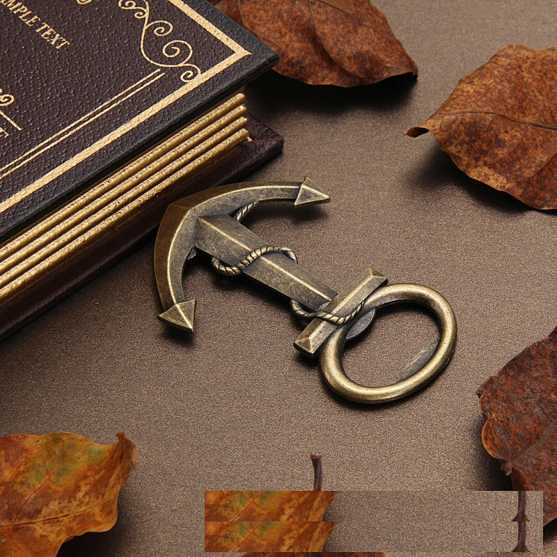 Wholesale vintage cheap antique metal anchor bottle opener