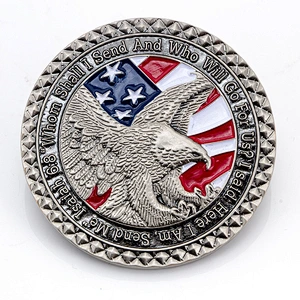Top Quality custom American eagle coins challenge coins
