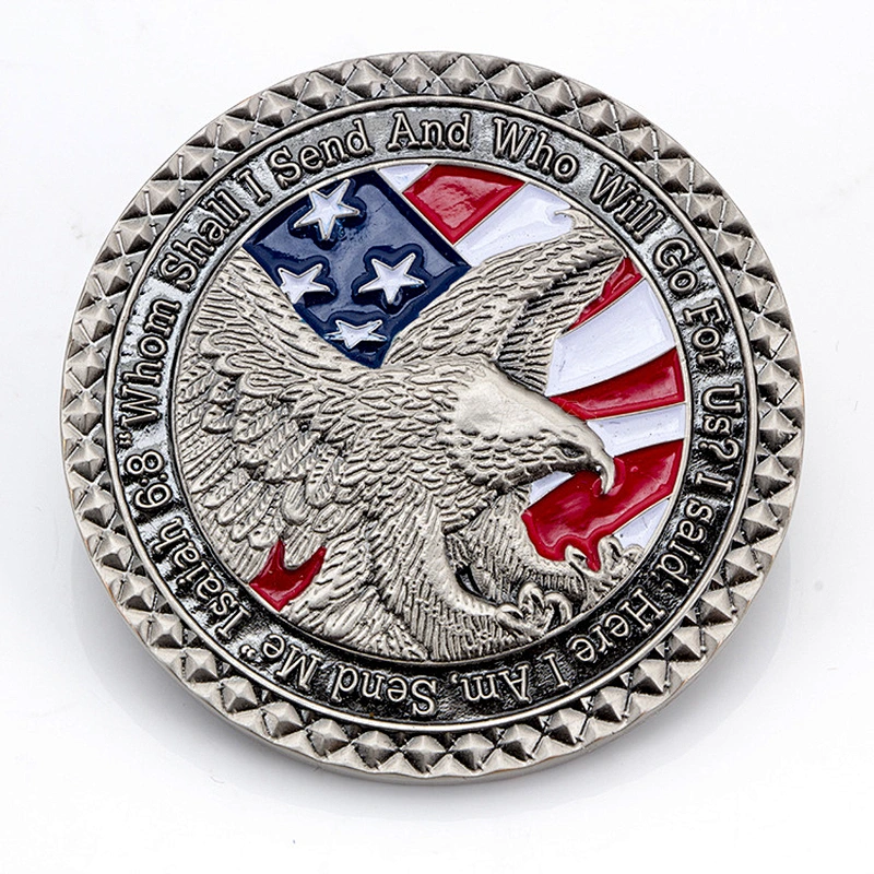 Top Quality custom American eagle coins challenge coins