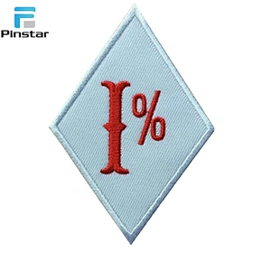 China embroidery patch factory custom iron on letters