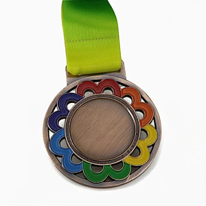 Factory Making Custom Design Medals Enamel Sports Medal with Company Brand Logo