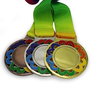 Factory Making Custom Design Medals Enamel Sports Medal with Company Brand Logo