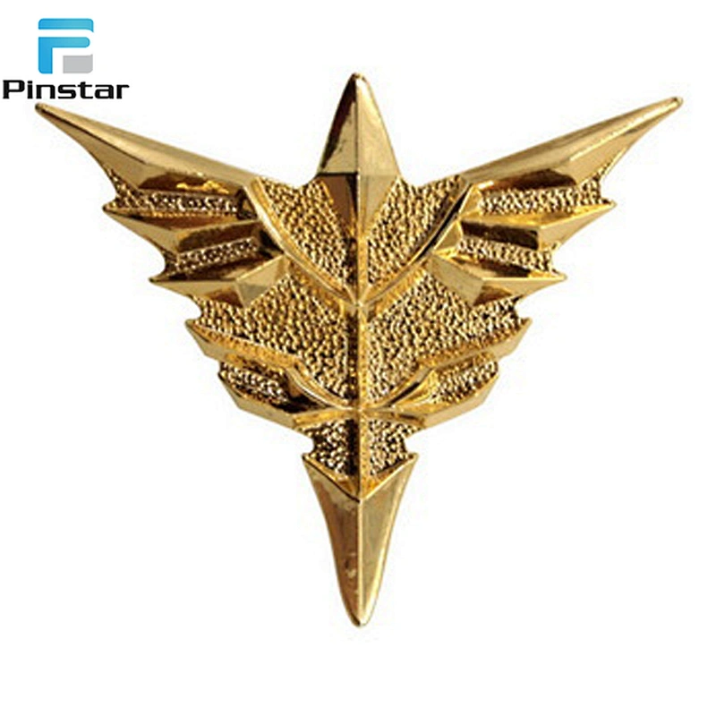 Enamel Lapel pin badge custom metal pilot wings pin badge