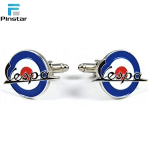 China manufacture direct factory silver shirt cufflinks for men