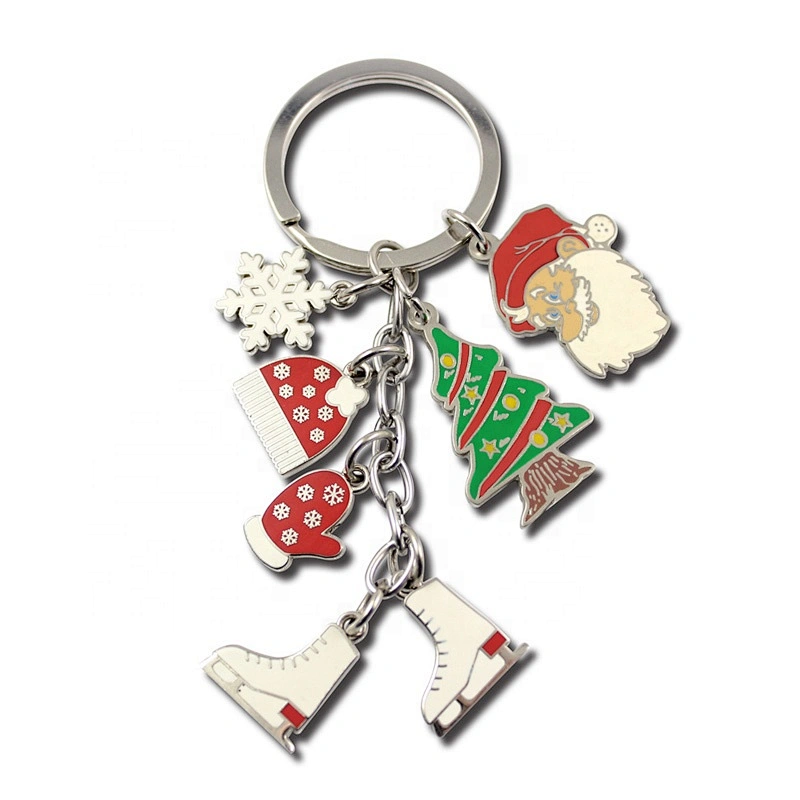 Factory Making Cheap Price Promotion Gift Custom Company Brand Logo Enamel Keychain