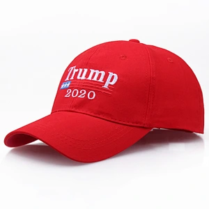 Black Red Pin Color Baseball Hats Trump 2020 Cap Hat