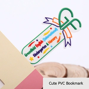 Good Quality Eco-Friendly Soft PVC Bookmark For Promotion Gifts