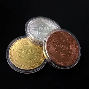 Factory Making Cheap High Quality Custom Company Logo Shiny Gold Metal Game Token Coin