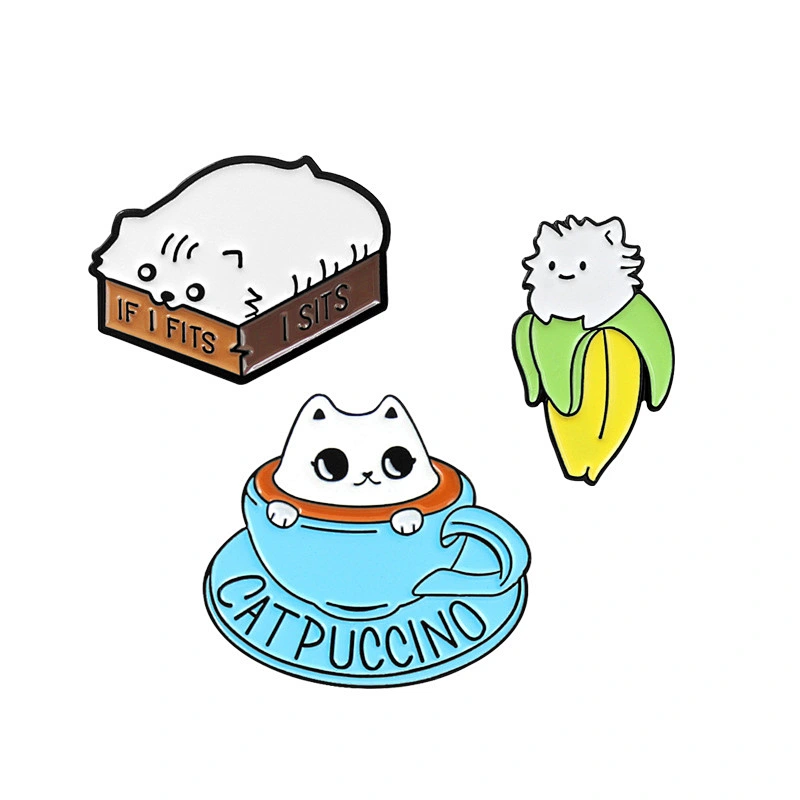Best Quality Lovely Cat Lapel Pin Craft Supplies