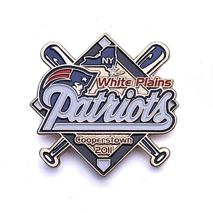 Custom Metal Soft Enamel Baseball Sport Lapel Pin Badge