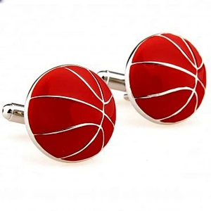 2018 New design ball High Quality Metal Round Cufflink