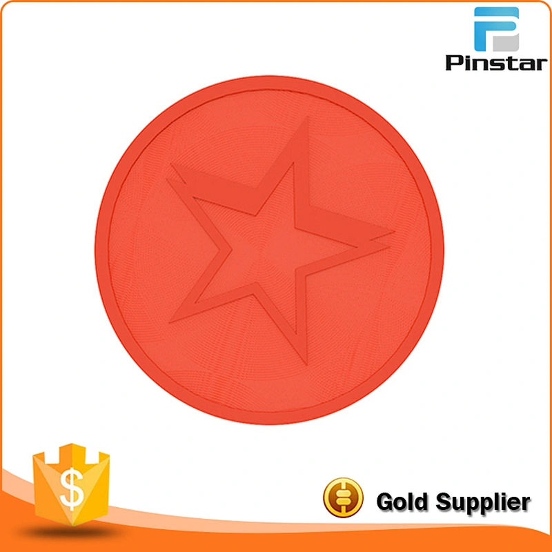 cheap wholesale blank colorful custom plastic token coin for game