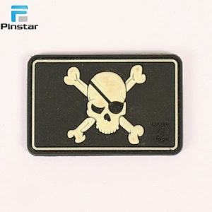 Manufacture patches Wholesale rubber badge Custom cartoon 3d pvc rubber patch