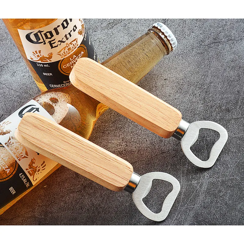 whosale promotional gifts wooden bottle opener