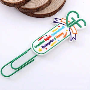 Good Quality Eco-Friendly Soft PVC Bookmark For Promotion Gifts