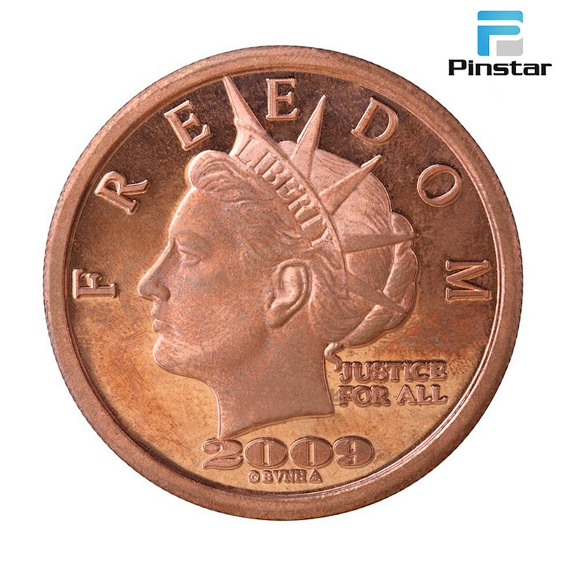 Wholesale Antique Copper Challenge Coins Custom Logo Souvenir Metal Coin