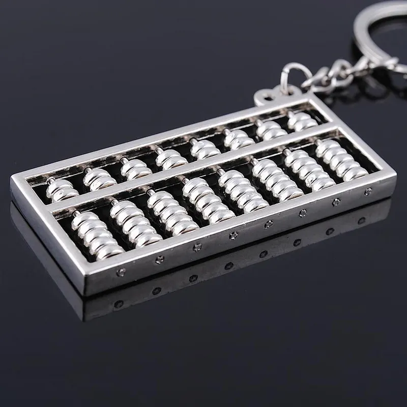 Bulk metal abacus key chain for wholesale