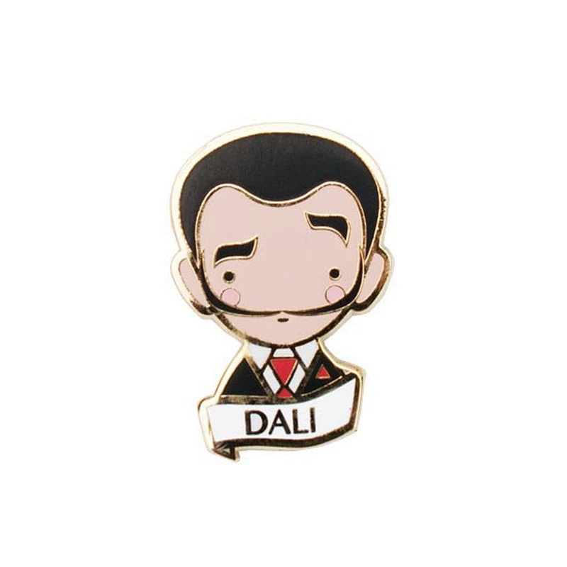 Custom cute bulk cartoon man Metal enamel Pins