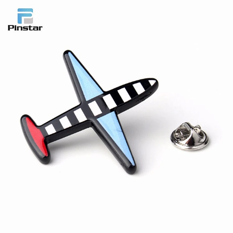 manufacture of lapel pins wholesale airplane lapel pin