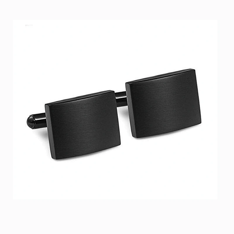 wholesale manufacturer gift box masonic brand blank silver custom logo cuff link cufflink for mens